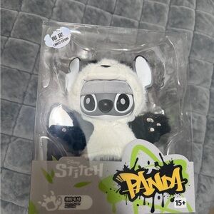 Disney Stitch Panda Plush - White and Black